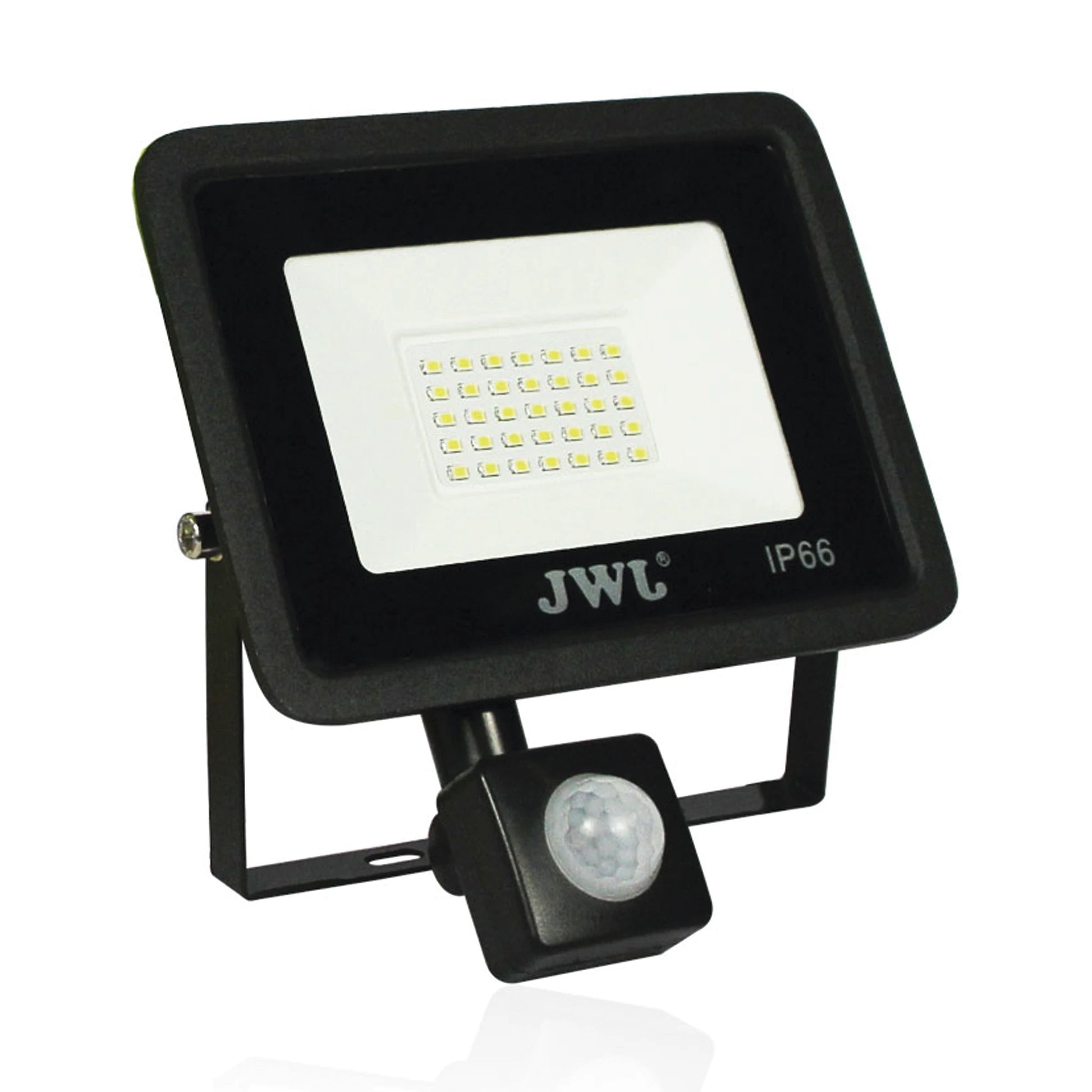 REFLECTOR CON SENSOR DE MOVIMIENTO 30 W /160 X 180 MM / 85 - 265 VCA~ 50/60HZ / ULTRA DELGADO / USO EN EXTERIOR - INTERIOR.-Iluminación-JWJ-Bsai Seguridad & Controles