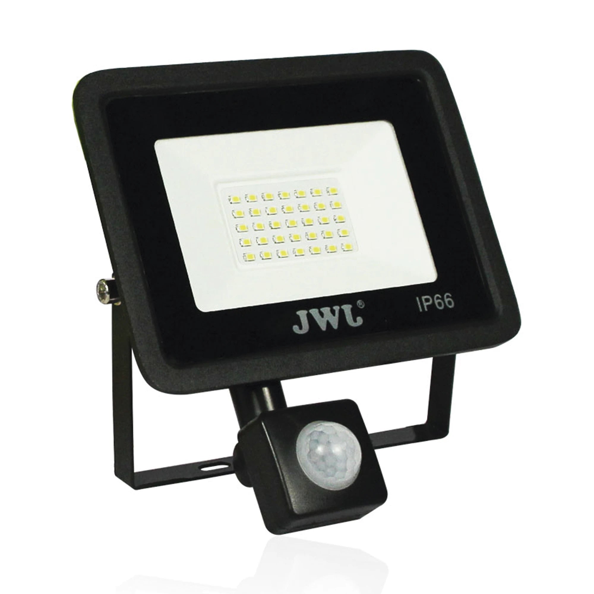 REFLECTOR CON SENSOR DE MOVIMIENTO 30 W /160 X 180 MM / 85 - 265 VCA~ 50/60HZ / ULTRA DELGADO / USO EN EXTERIOR - INTERIOR.-Iluminación-JWJ-Bsai Seguridad & Controles
