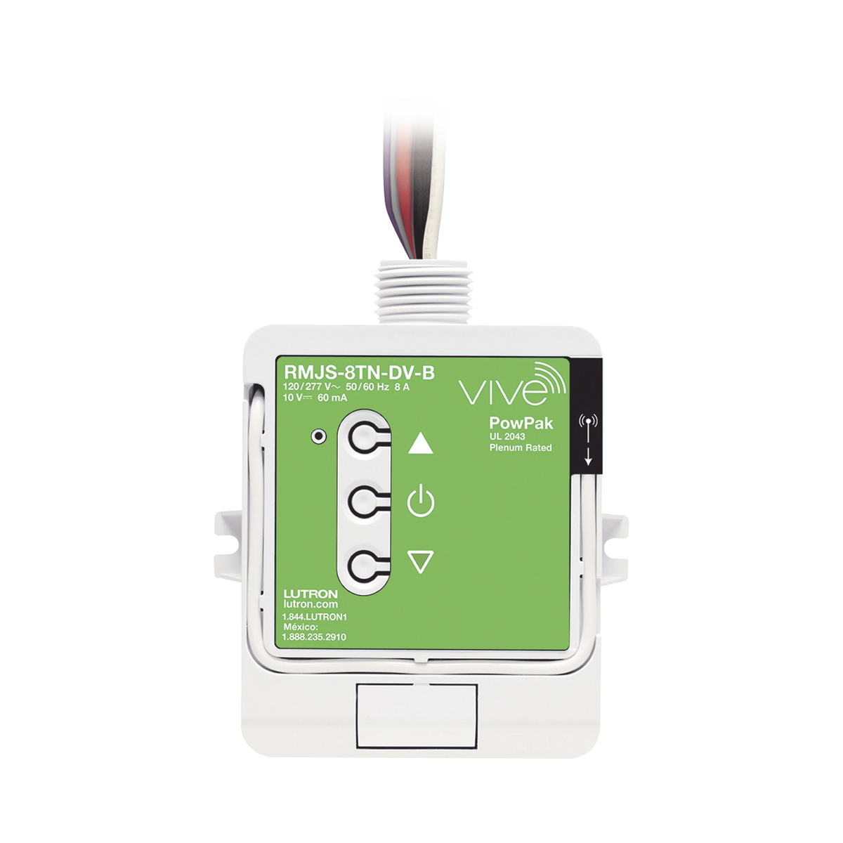 RELEVADOR ATENUADOR INALÁMBRICO CON SEÑAL CLEARCONNECT , 8A PARA ILUMINACIÓN.-Automatización - Casa Inteligente-LUTRON ELECTRONICS-RMJS8TNDVB-Bsai Seguridad & Controles