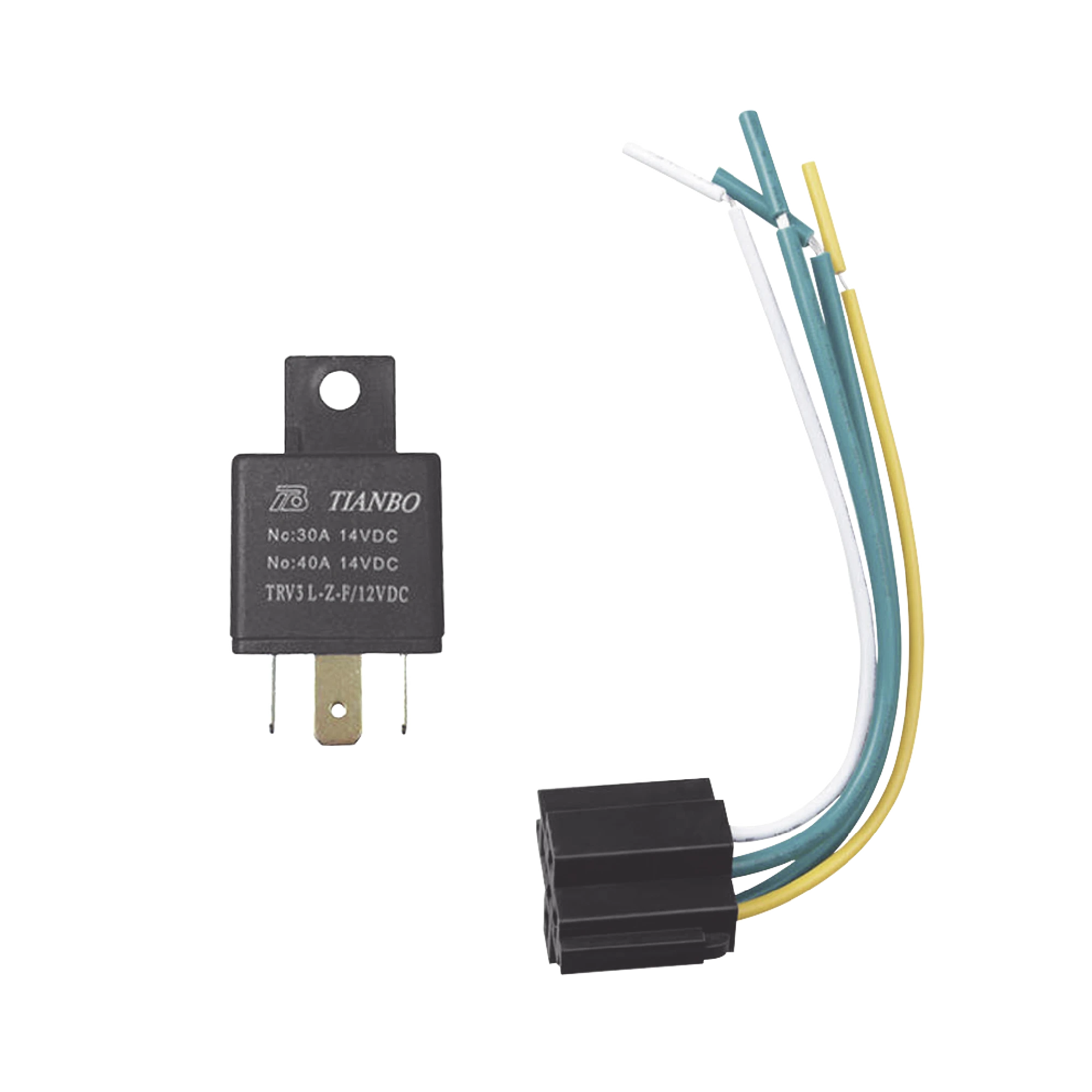 RELEVADOR DE 5 PINES AUTOMOTRIZ DE 12 VOLTS-IoT, GPS y Telemática-JIMIIOT-Bsai Seguridad & Controles