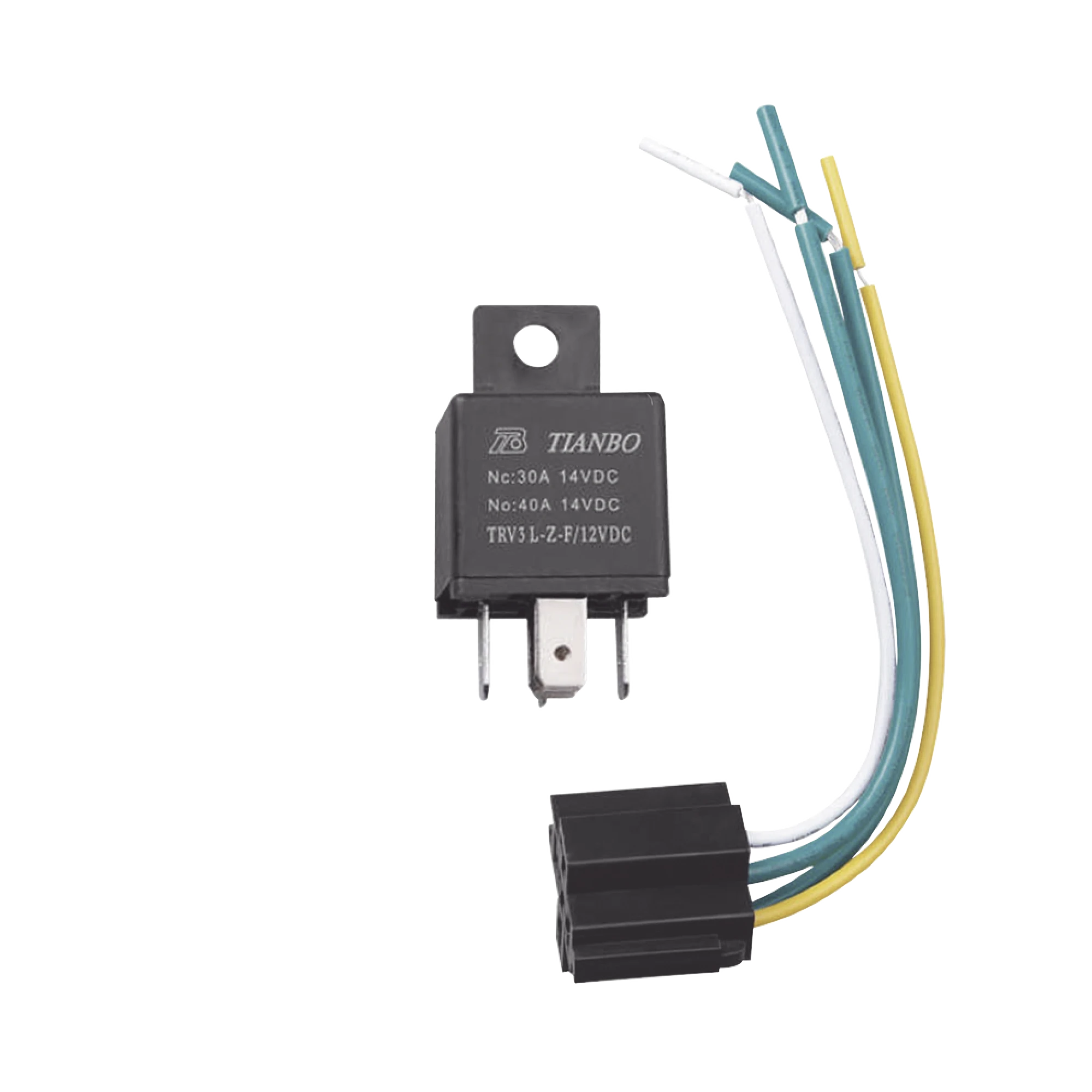 RELEVADOR DE 5 PINES AUTOMOTRIZ DE 24 VOLTS-IoT, GPS y Telemática-JIMIIOT-Bsai Seguridad & Controles