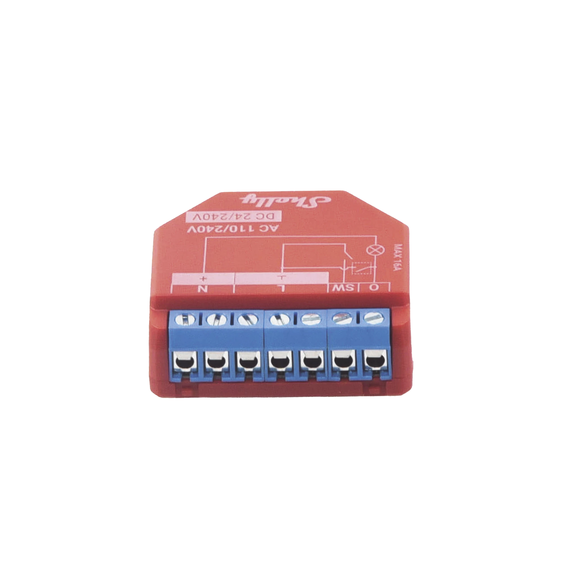 RELEVADOR INALÁMBRICO INTELIGENTE 16A, 110-230 V, COMPATIBLE CON ASISTENTE DE VOZ ALEXA, GOOGLE HOME-Automatización - Casa Inteligente-SHELLY-Bsai Seguridad & Controles