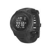 RELOJ INSTINCT DE EDICIÓN TÁCTICA COLOR NEGRO. VERSION NO RECARGABLE POR MEDIO DE ENERGÍA SOLAR.-Accesorios para KENWOOD-GARMIN-Bsai Seguridad & Controles