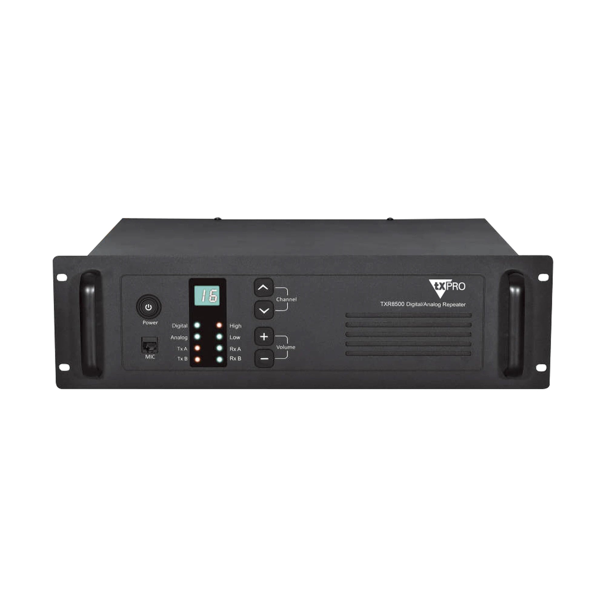 REPETIDOR VHF 136-174 MHZ, 50W, PROTOCOLO DMR PARA DOBLE LLAMADA-Radios Comerciales TXPRO-TXPRO-Bsai Seguridad & Controles