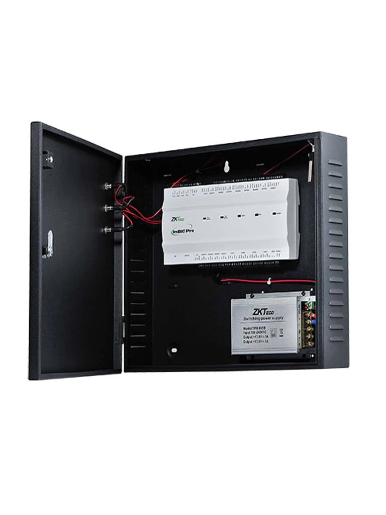 ZKTECO INBIO260PROB - PANEL DE CONTROL DE ACCESO AVANZADO CON GABINETE Y FUENTE / 2 PUERTAS / 20 MIL HUELLAS / PUSH / 36 MESES DE GARANTÍA / GREEN LABEL / REQUIERE LICENCIA-Paneles de Control-ZKTECO-Bsai Seguridad & Controles