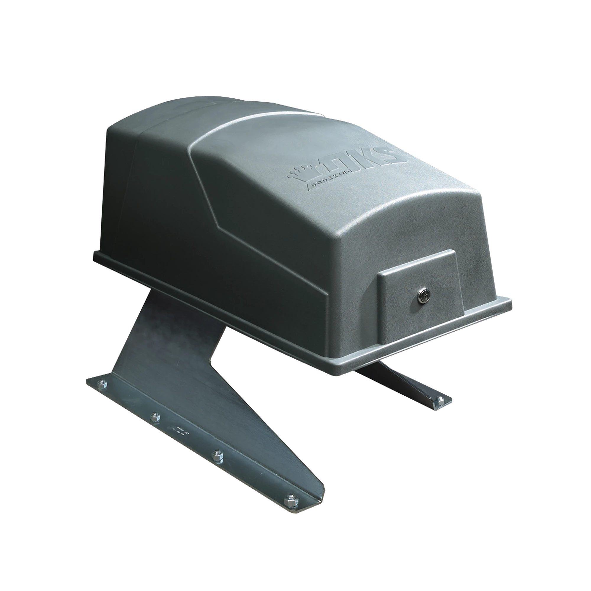 MOTOR PRIMARIO PARA PUERTA ABATIBLE / PARA PORTONES INDIVIDUALES DE HASTA 4 MTS Y 225 KGS MÁXIMO / USO CONTINUO / REQUIERE PEDESTAL PARA INSTALACIÓN (NO INCLUIDO)-Acceso Vehicular-DKS DOORKING-Bsai Seguridad & Controles