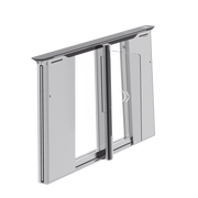 TORNIQUETE CON RECONOCIMIENTO FACIAL Y LECTOR QR EMBEBIDOS / IZQUIERDO / 100 MIL USUARIOS / CARRIL DE 90 CMS / REQUIERE TORNIQUETE DERECHO-Torniquetes y Puertas de Cortesía-HIKVISION-Bsai Seguridad & Controles