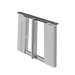 TORNIQUETE CON RECONOCIMIENTO FACIAL Y LECTOR QR EMBEBIDOS / IZQUIERDO / 100 MIL USUARIOS / CARRIL DE 90 CMS / REQUIERE TORNIQUETE IZQUIERDO-Torniquetes y Puertas de Cortesía-HIKVISION-DS-K3B961TX-R/DPIQL-DP90-Bsai Seguridad & Controles