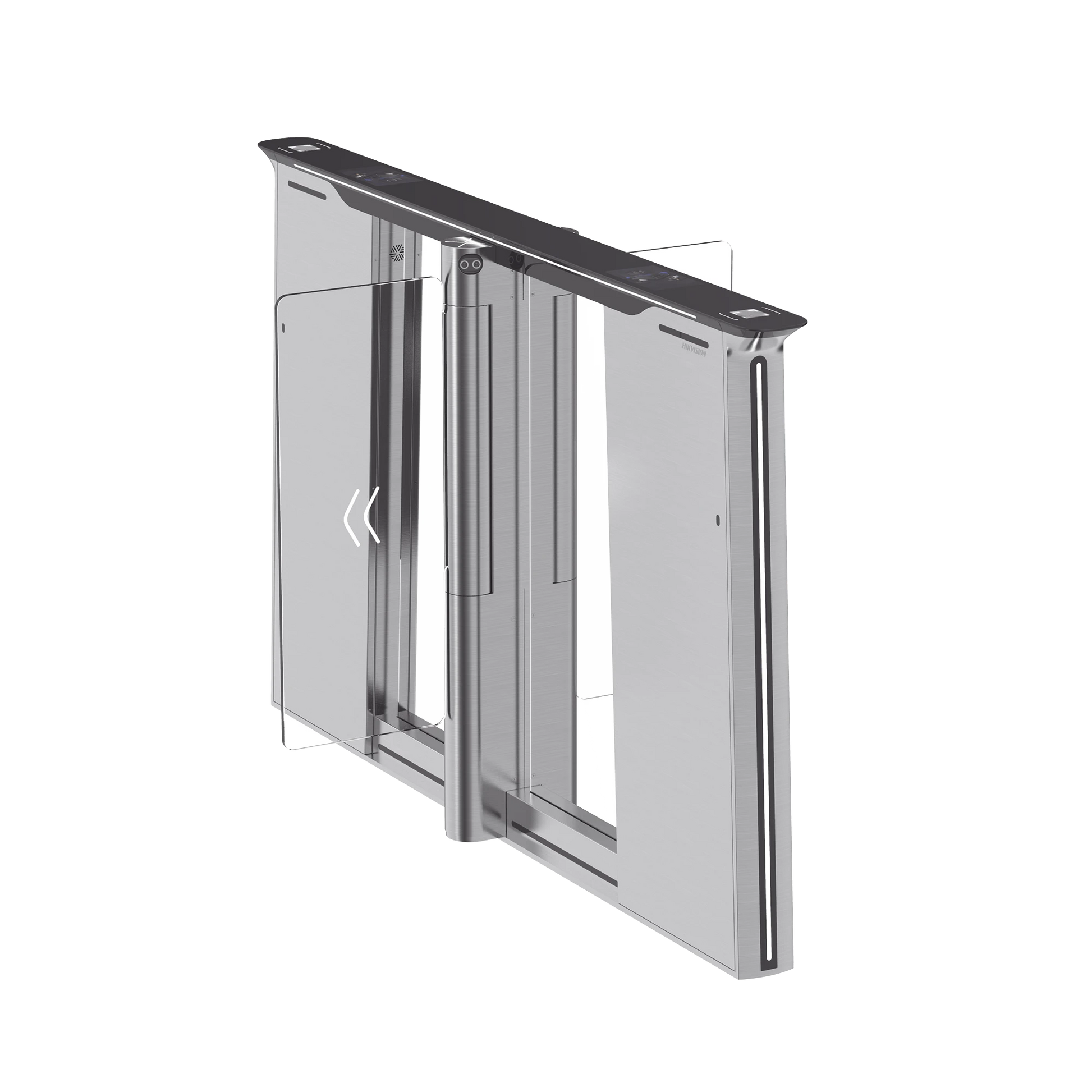 TORNIQUETE CON RECONOCIMIENTO FACIAL Y LECTOR QR EMBEBIDOS / CENTRAL / 100 MIL USUARIOS / CARRIL DE 90 CMS / REQUIERE TORNIQUETE IZQUIERDO Y DERECHO-Torniquetes y Puertas de Cortesía-HIKVISION-Bsai Seguridad & Controles