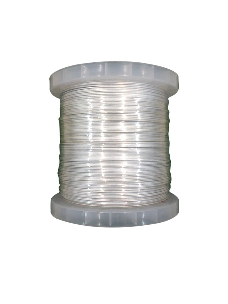 YONUSA BAAL500 - BOBINA DE ALAMBRE DE ALUMINIO DE 500 MTS PARA CERCOS ELECTRICOS YONUSA / CALIBRE 16 / RESISTENTE A LA CORROSION-Alambres y Cables-YONUSA-Bsai Seguridad & Controles