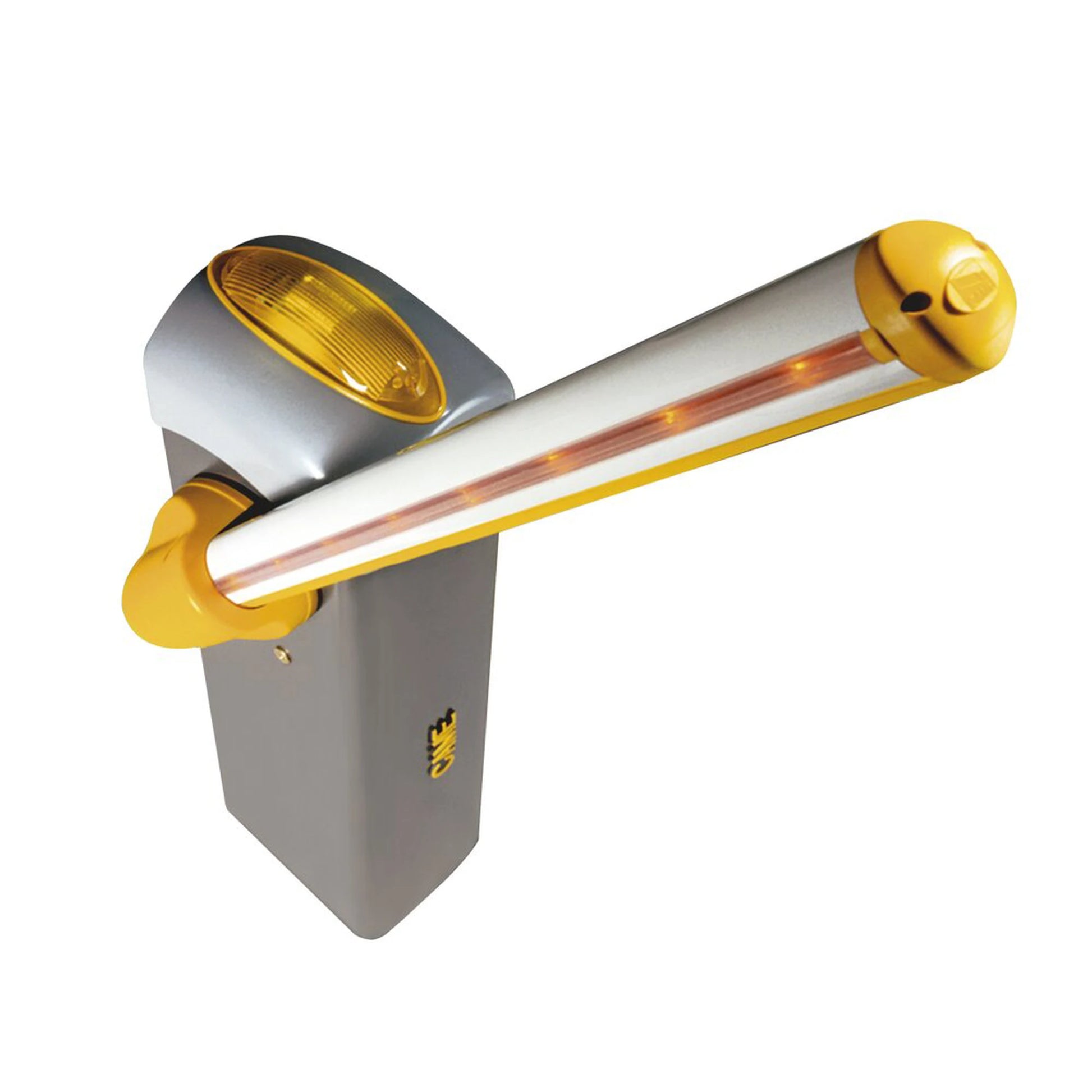 KIT DE BARRERA GARD 4 CON MÁSTIL ITALIANO / IZQUIERDA Y DERECHA CONFIGURABLE EN CAMPO / INCLUYE ILUMINACIÓN LED ROJO/VERDE / PLUMA DE 3.75 M / CÚPULA CON ILUMINACIÓN LED / RESORTE ROJO CAME-Acceso Vehicular-CAME-Bsai Seguridad & Controles