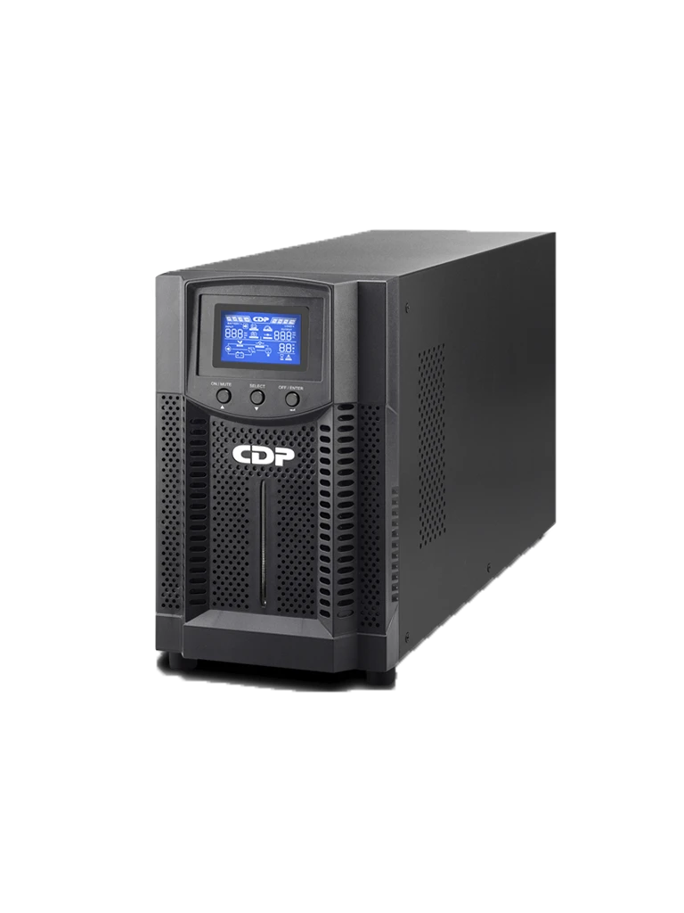 CDP UPO112 - UPS ONLINE DE 2 KVA / 1800 WATTS / 4 TERMINALES DE SALIDA / BATERIAS 12V / 9AH X 4 / RESPALDO 4 MIN CARGA COMPLETA-Reguladores y UPS-CHICAGO DIGITAL POWER-Bsai Seguridad & Controles