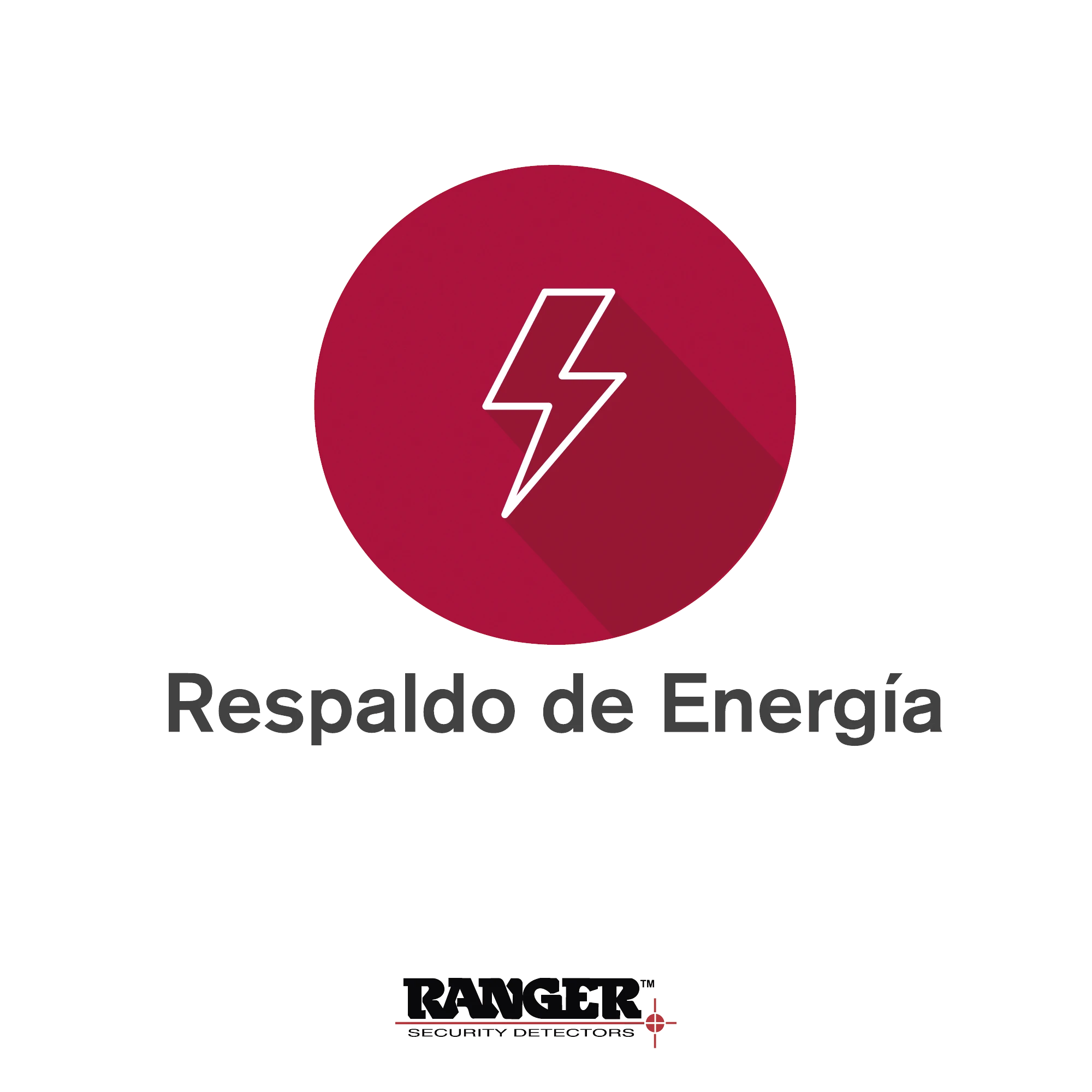 RESPALDO DE ENERGÍA CON BATERÍA INCLUIDA (HASTA 8 HORAS).-Detectores de Metales-RANGER SECURITY DETECTORS-Bsai Seguridad & Controles