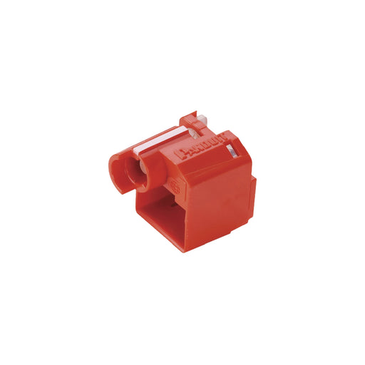 KIT DE 10 DISPOSITIVOS PARA IMPEDIR DESCONEXIÓN DE PLUG RJ45, COLOR ROJO, INCLUYE HERRAMIENTA PARA INSTALAR/RETIRAR-Herramientas-PANDUIT-PSL-DCPLRX-Bsai Seguridad & Controles