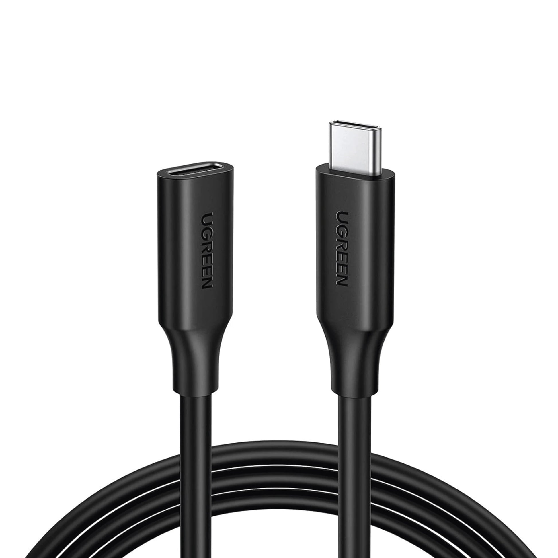 CABLE USB-C MACHO A USB-C HEMBRA / 1METRO / USB-C 3.1 GEN 2 / COMPATIBLE CON THUNDERBOLT 3 / TPE / TRANSFERENCIA DE DATOS 10 GBPS / SOPORTA HASTA 100W PARA CARGA RÁPIDA / REVERSIBLE-PC y Smartphones-UGREEN-Bsai Seguridad & Controles
