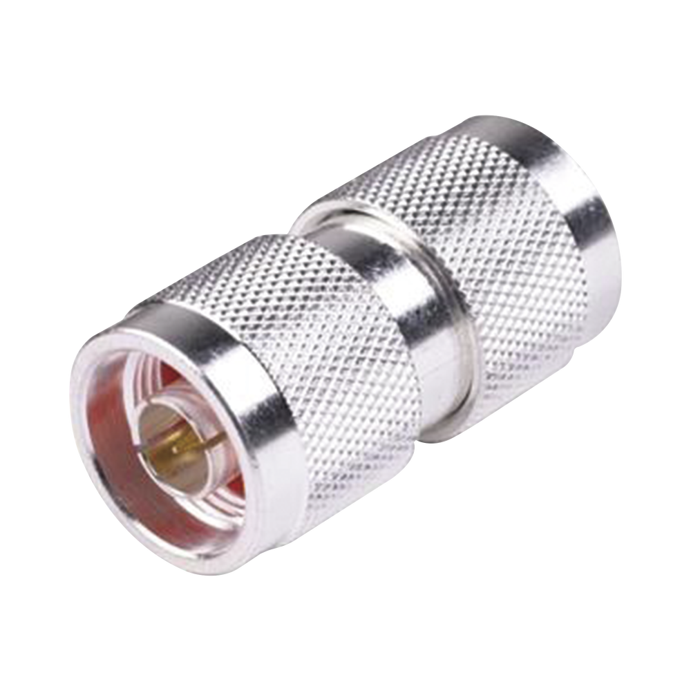 ADAPTADOR BARRIL EN LÍNEA DE CONECTOR N MACHO A N MACHO, PLATA/ ORO/ TEFLÓN.-Adaptadores-RF INDUSTRIES,LTD-Bsai Seguridad & Controles