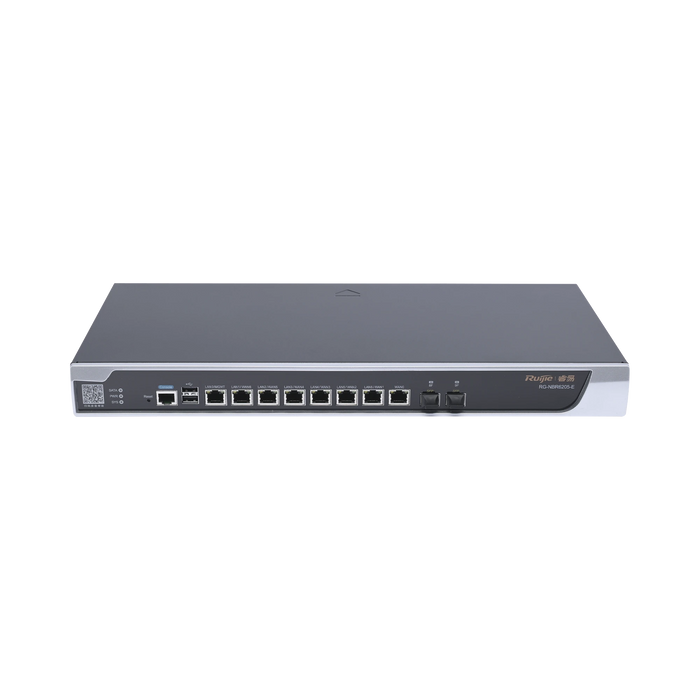 RG-NBR6205-E ROUTER CORE ADMINISTRABLE CLOUD 8 PUERTOS GIGABIT Y 2 PUERTOS SFP HASTA 500 CLIENTES-Networking-RUIJIE-RG-NBR6205-E-Bsai Seguridad & Controles