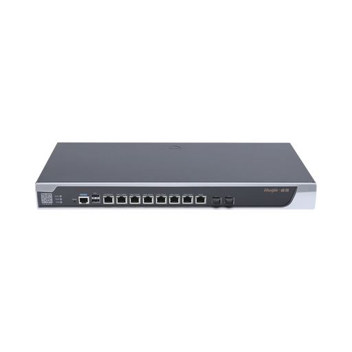 RG-NBR6215-E-E ROUTER CORE ADMINISTRABLE CLOUD 8 PUERTOS GIGABIT, 1 PUERTOS SFP 1GB Y 1 PUERTOS SFP+ 10GB HASTA 1500 CLIENTES.-Networking-RUIJIE-RG-NBR6215-E-Bsai Seguridad & Controles