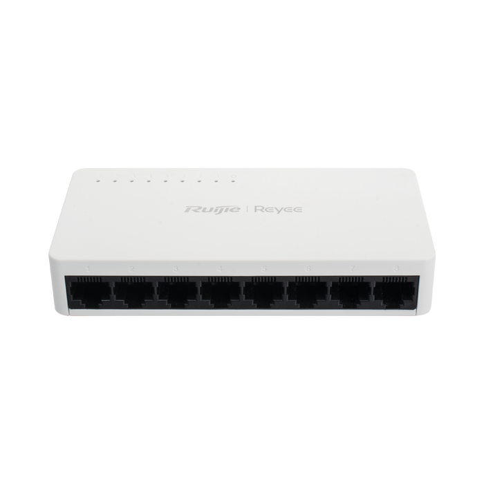 SWITCH NO POE NO ADMINISTRADO, CON 8 PUERTOS 10/100 MBPS-Networking-RUIJIE-RG-ES08F-Bsai Seguridad & Controles