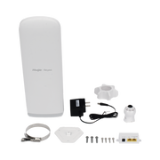 AP INTEGRADO MULTIPUNTO SECTORIAL DE 120° DE 15DBI COMPATIBLE CON AIRMETRO HASTA 16 CLIENTES
