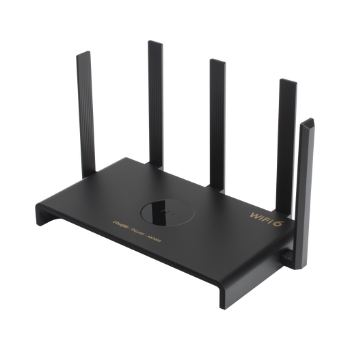 HOME ROUTER INALÁMBRICO MESH , DISEÑADO PARA GAMING CON DOBLE PUERTO WAN GIGABIT PARA SUMAR ANCHO DE BANDA, 3 PUERTOS LAN GIGABIT., WI-FI 6 2X2 DOBLE BANDA-Redes WiFi-RUIJIE-RG-EW3000GXPRO-Bsai Seguridad & Controles