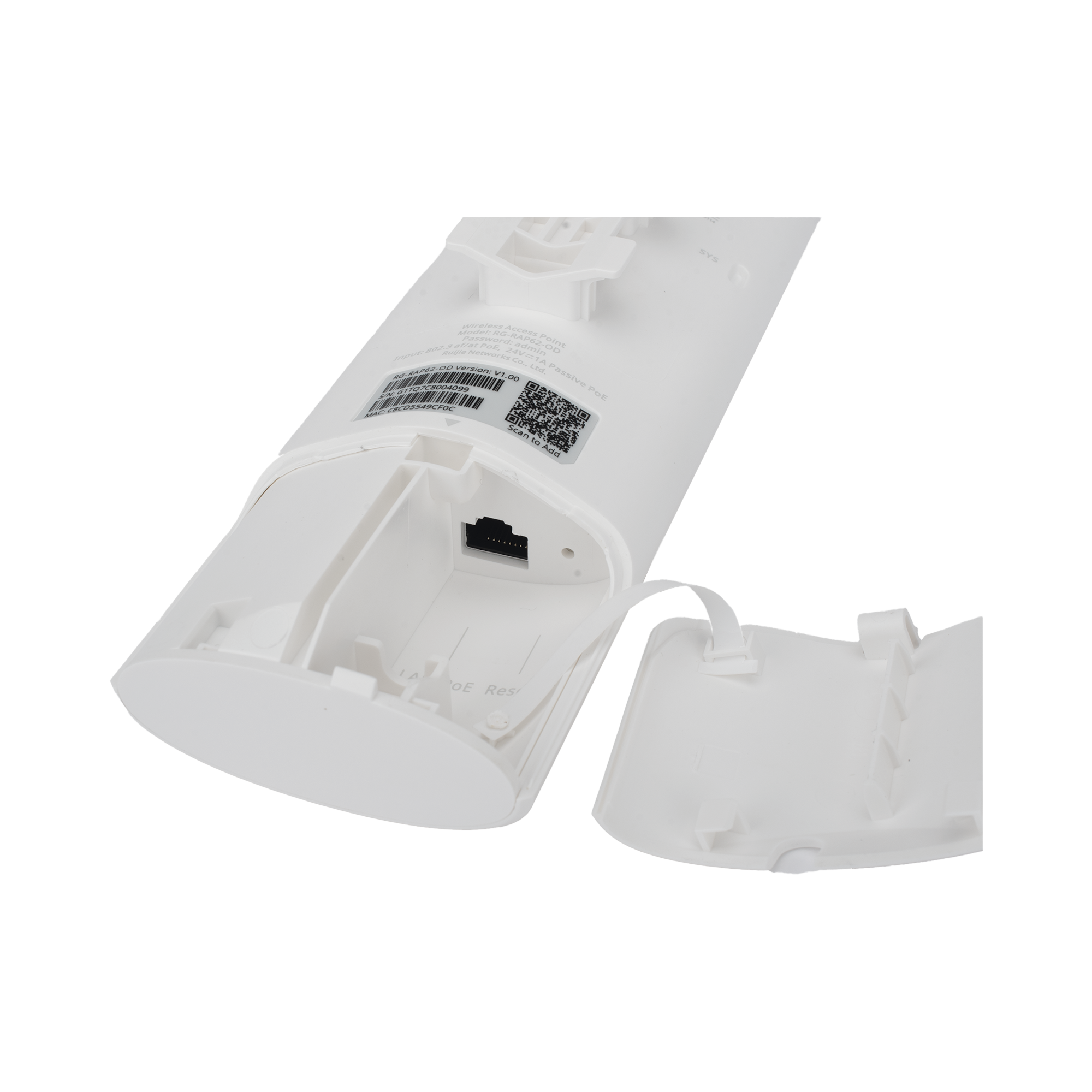 PUNTO DE ACCESO MESH WI-FI 6 PARA EXTERIOR IP65, TAMAÑO REDUCIDO, LARGO ALCANCE DOBLE BANDA HASTA 512 USUARIOS, ANCHO DE BANDA DE HASTA 3 GBPS
