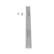 BARRA DE CONEXIÓN A TIERRA, PARA RACK DE 19", CON 20 ORIFICIOS PARA CONEXIÓN RÁPIDA DE EQUIPOS, INCLUYE 20 TORNILLOS # 12-24 X 1/2" INSTALADOS