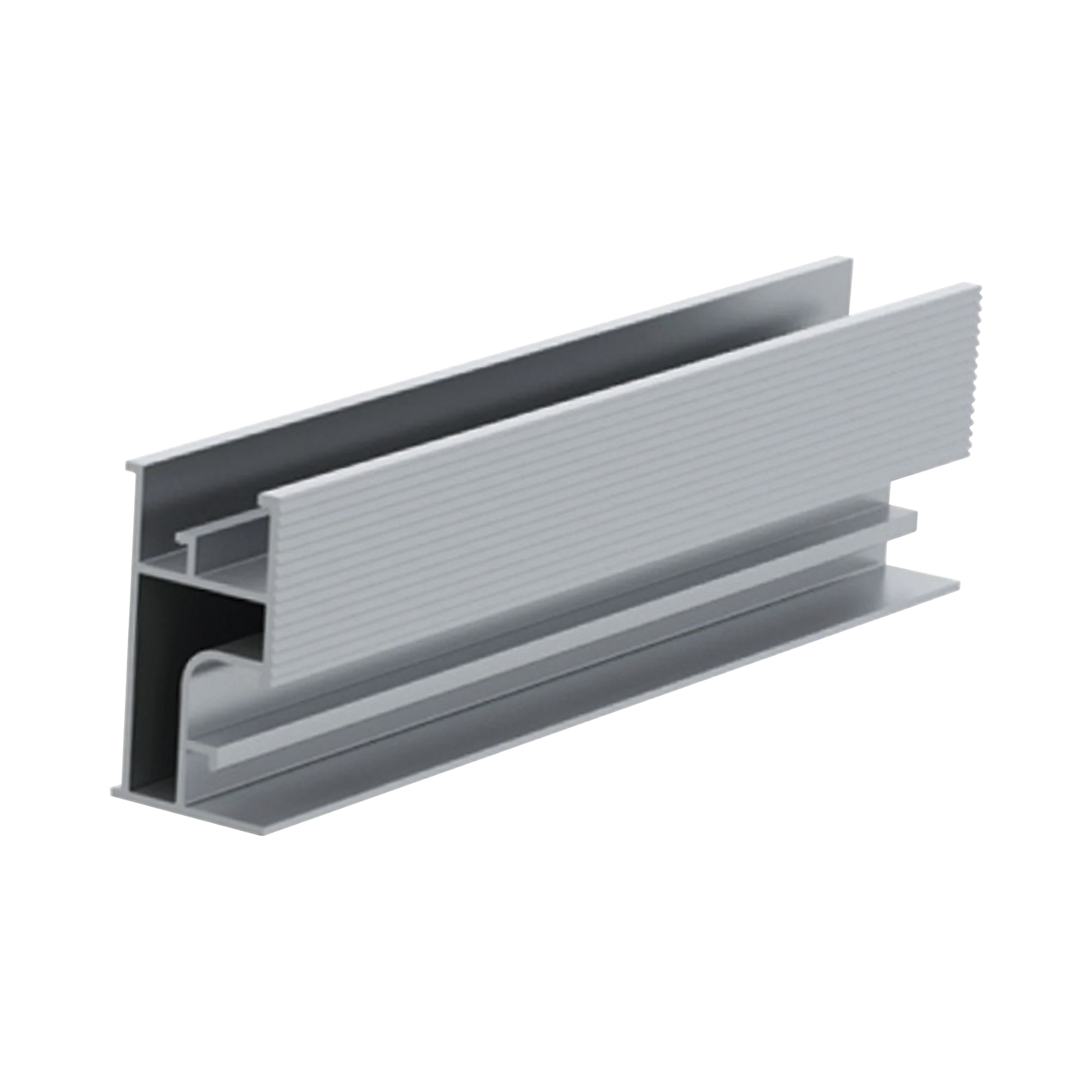 RIEL 3 PARA MONTAJE DE MÓDULOS FOTOVOLTAICOS DE ALUMINIO ANODIZADO 2200MM.-Montajes para Paneles-EPCOM POWERLINE-Bsai Seguridad & Controles