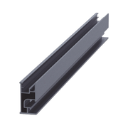 RIEL 7 2100MM ALUMINIO ANODIZADO PARA MONTAJE DE MÓDULOS FOTOVOLTAICOS-Montajes para Paneles-EPCOM POWERLINE-Bsai Seguridad & Controles