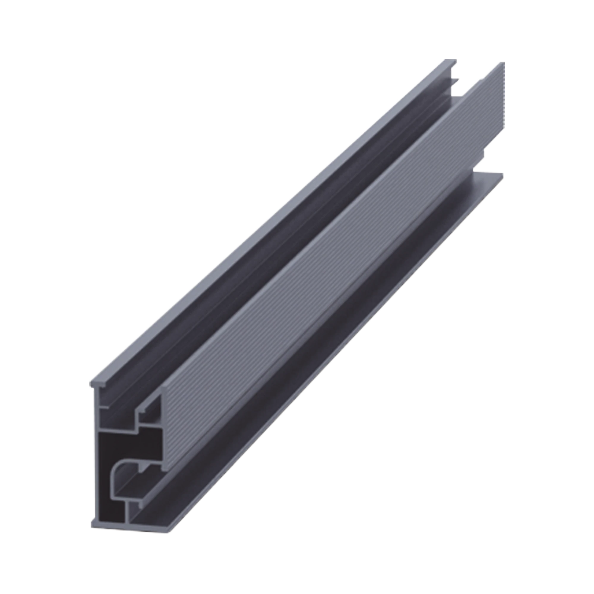 RIEL 7 2100MM ALUMINIO ANODIZADO PARA MONTAJE DE MÓDULOS FOTOVOLTAICOS-Montajes para Paneles-EPCOM POWERLINE-Bsai Seguridad & Controles