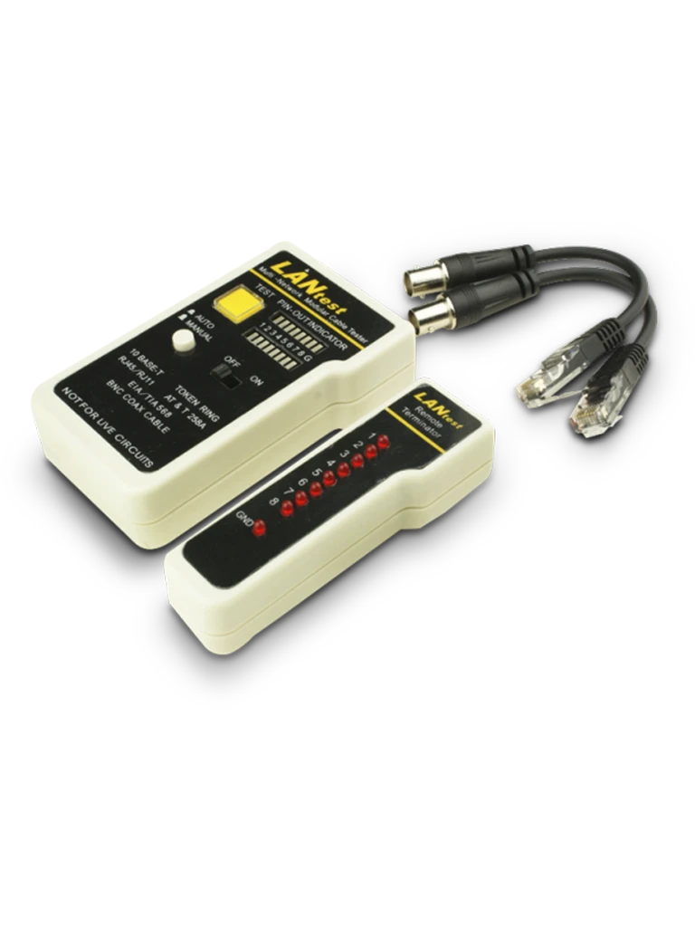 SAXXON G288 - PROBADOR DE CABLES / CONECTORES RJ45 / BNC / RJ11-Herramienta-SAXXON-Bsai Seguridad & Controles