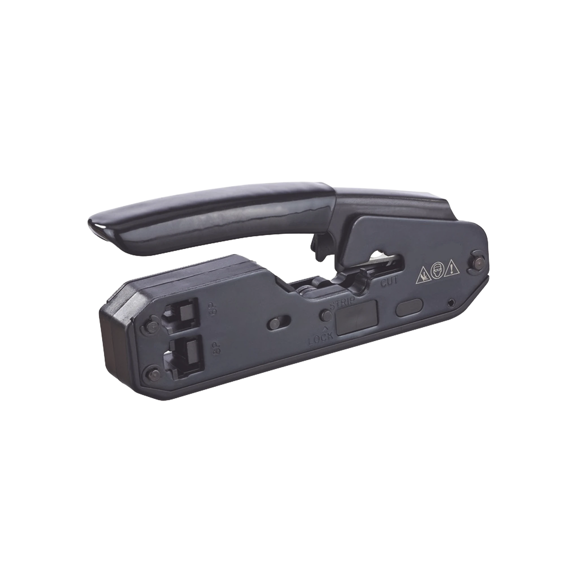 PINZA SLIM PARA CORTE Y TERMINADO DE PLUGS RJ45/RJ11, ACERO AL CARBÓN Y MANGO ERGONÓMICO.-Herramientas-EPCOM POWERLINE-Bsai Seguridad & Controles