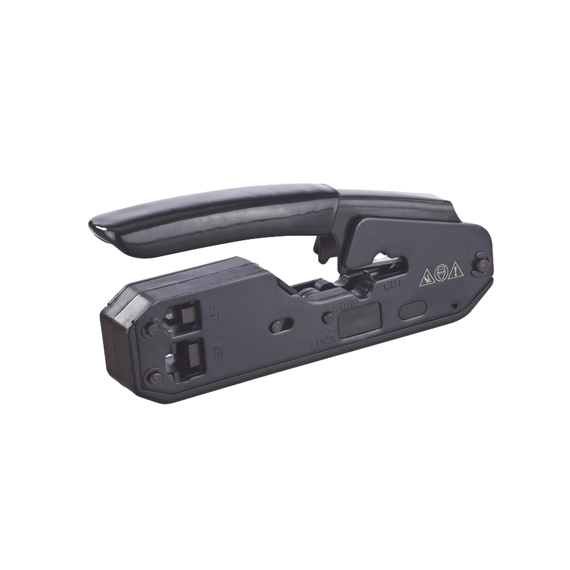 PINZA SLIM PARA CORTE Y TERMINADO DE PLUGS RJ45/RJ11, ACERO AL CARBÓN Y MANGO ERGONÓMICO.-Herramientas-EPCOM POWERLINE-Bsai Seguridad & Controles