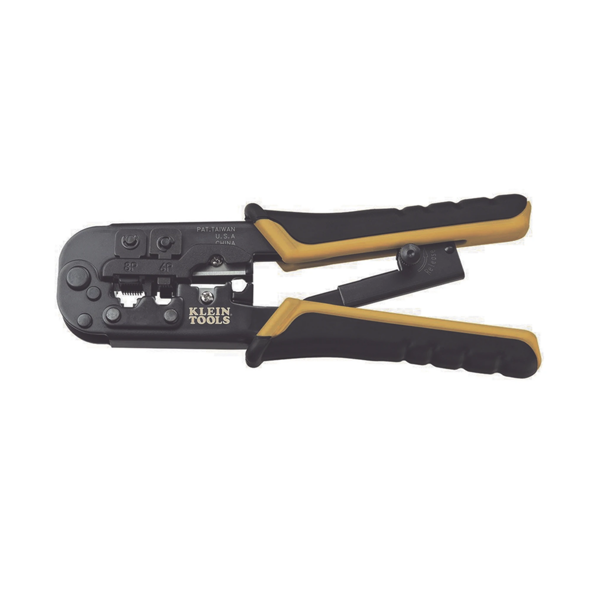 PINZAS PARA TERMINACIÓN DE CONECTORES RJ45/RJ11/RJ12 EN CABLE UTP.-Ferreteria-KLEIN TOOLS-Bsai Seguridad & Controles