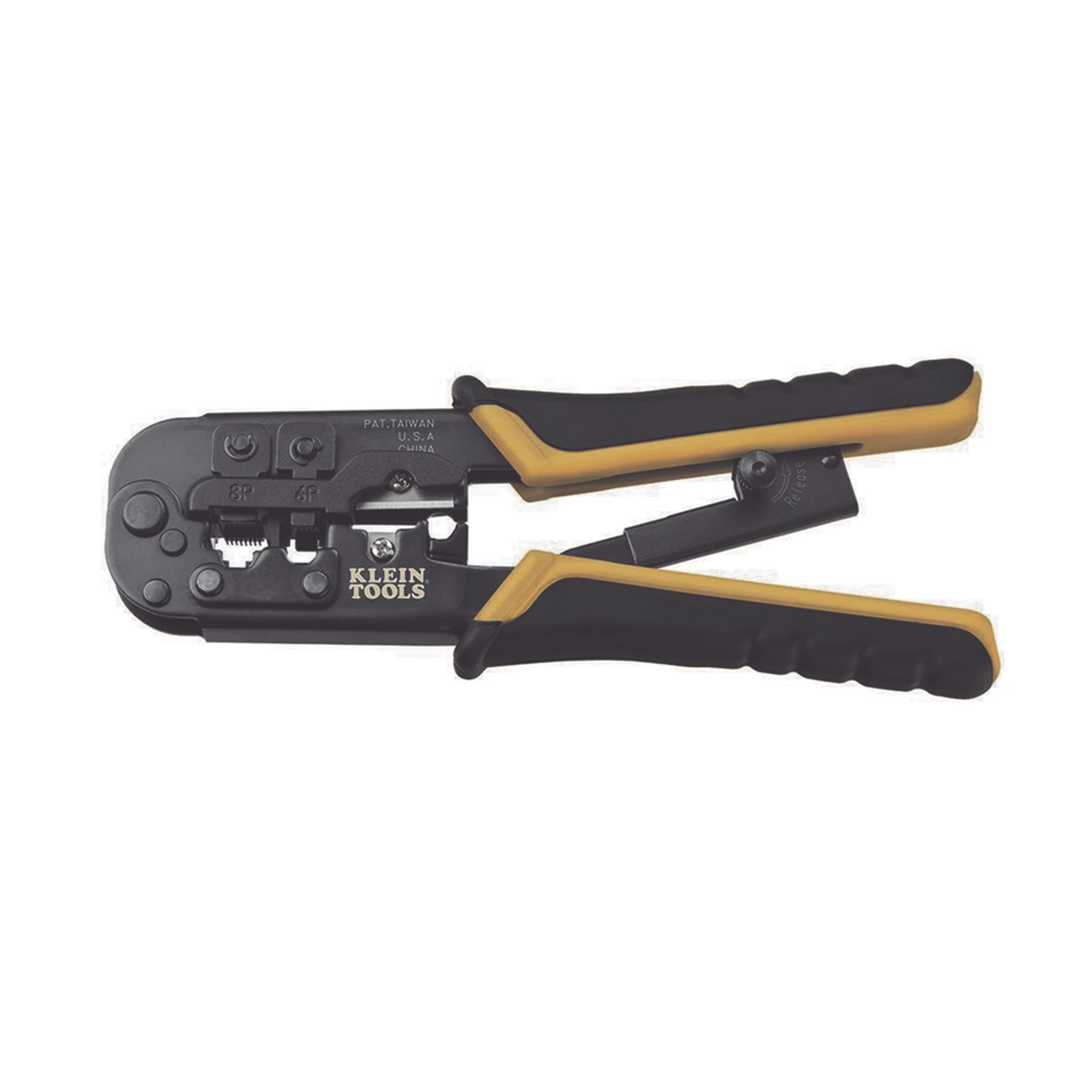 PINZAS PARA TERMINACIÓN DE CONECTORES RJ45/RJ11/RJ12 EN CABLE UTP.-Ferreteria-KLEIN TOOLS-Bsai Seguridad & Controles