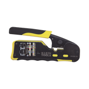 PONCHADORA/PELACABLES/CORTACABLES CON MATRACA PARA CONECTORES PASS-THRU RJ45 Y CONECTORES ESTÁNDAR RJ11/RJ12.-Herramientas-KLEIN TOOLS-Bsai Seguridad & Controles