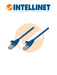 INTELLINET 347433 - CABLE DE RED, CAT6, UTP RJ45 MACHO / RJ45 MACHO, 0.15 M, AZUL-Patch Cord / Latiguillo-INTELLINET-ITL6570002-Bsai Seguridad & Controles