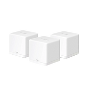 KIT DE SISTEMA INALÁMBRICO H30G MESH / DOBLE BANDA 2.4GHZ Y 5GHZ AC 1300MBPS / DOBLE PUERTO 10/100/1000 MBPS / CONTROL VÍA APP / ROAMING CONTINUO-Redes WiFi-MERCUSYS-Bsai Seguridad & Controles