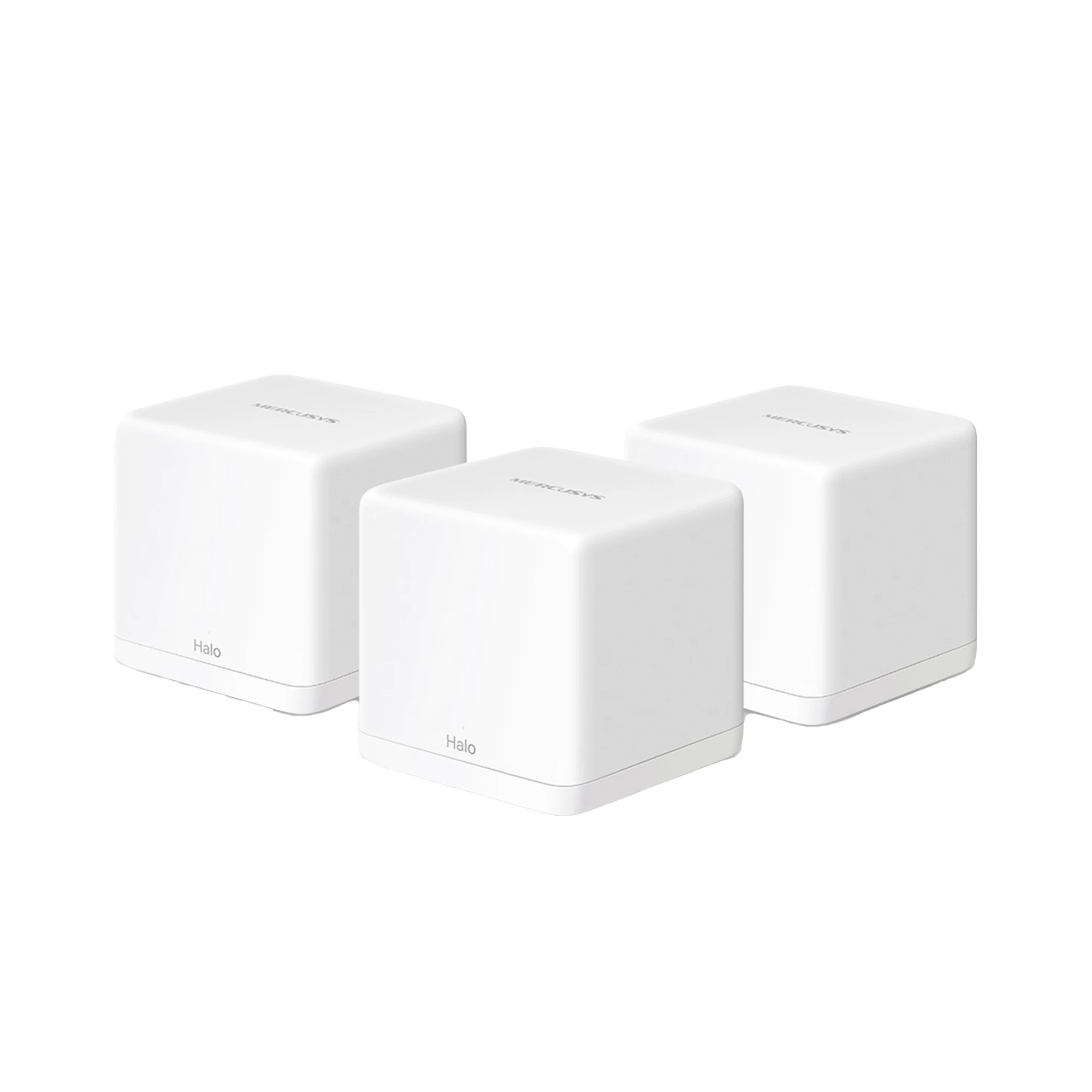 KIT DE SISTEMA INALÁMBRICO H30G MESH / DOBLE BANDA 2.4GHZ Y 5GHZ AC 1300MBPS / DOBLE PUERTO 10/100/1000 MBPS / CONTROL VÍA APP / ROAMING CONTINUO-Redes WiFi-MERCUSYS-Bsai Seguridad & Controles