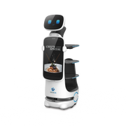 ROBOT AUTONOMO PARA SERVICIO DE MESEROS UBICADO POR SLAM (LASER) / MEJORA EL SERVICIO AL CLIENTE / SOPORTA 10 KGS POR CHAROLA / IDEAL PARA RESTAURANTES, CAFETERIAS, HOSPITALES, SALONES DE EVENTOS, ETC...-Robots-KEENON-Bsai Seguridad & Controles