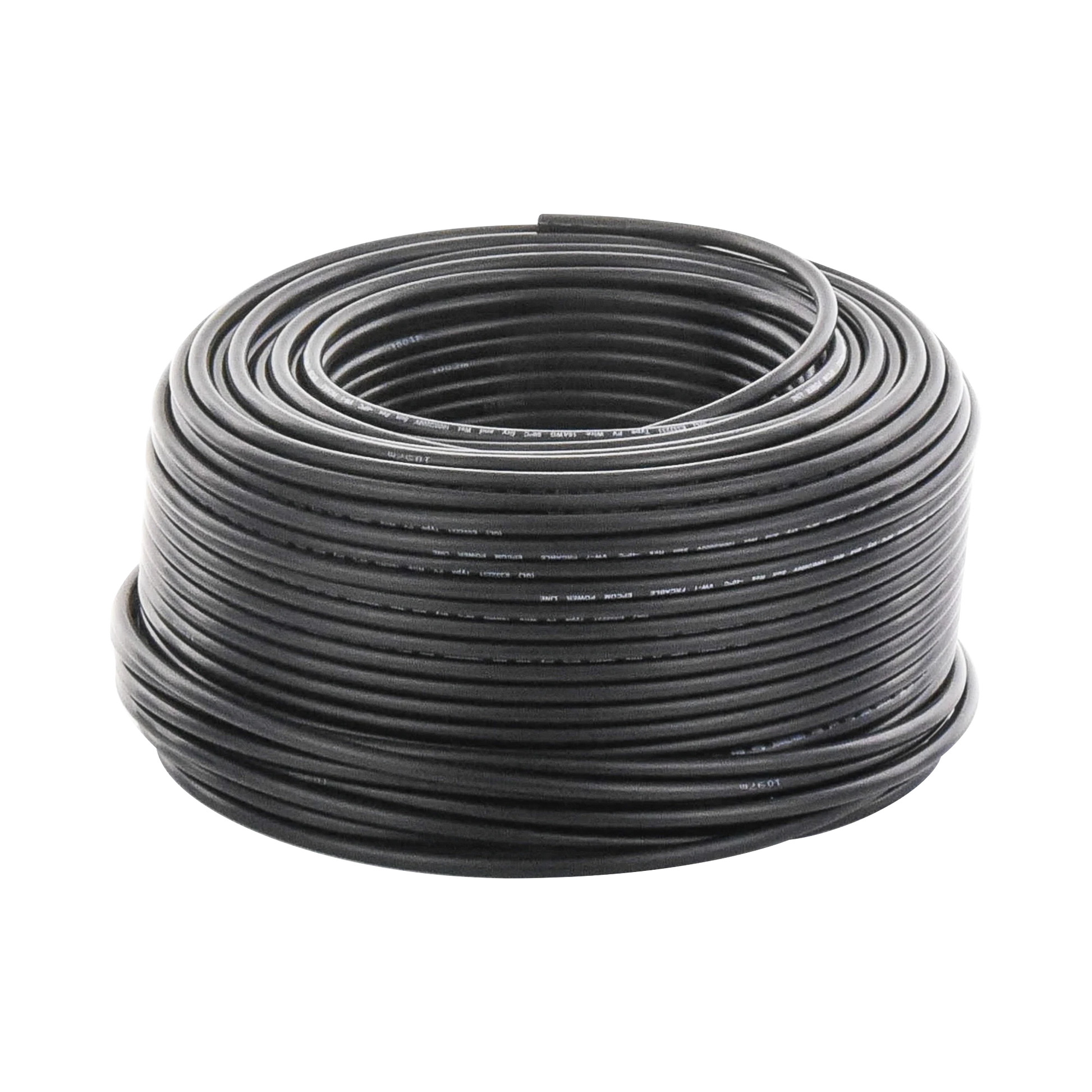 CABLE FOTOVOLTAICO NEGRO / 6MM² (10AWG) / MATERIAL COBRE / 2000V / ROLLO DE 100M-Accesorios Energía Solar y Eólica-EPCOM POWERLINE-Bsai Seguridad & Controles