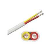 ROLLO DE CABLE PLANO GRADO MARINO CALIBRE 10, DE 2 CONDUCTORES (ROJO Y AMARILLO) DE 100 PIES (30.48 M).-Soluciones Marinas-COBRA WIRE &AMP; CABLE-B7W10T-20-100-Bsai Seguridad & Controles