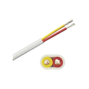 ROLLO DE CABLE PLANO GRADO MARINO CALIBRE 14, DE 2 CONDUCTORES (ROJO Y AMARILLO) DE 100 PIES (30.48 M).-Soluciones Marinas-COBRA WIRE & CABLE-B7W14T-20-100-Bsai Seguridad & Controles