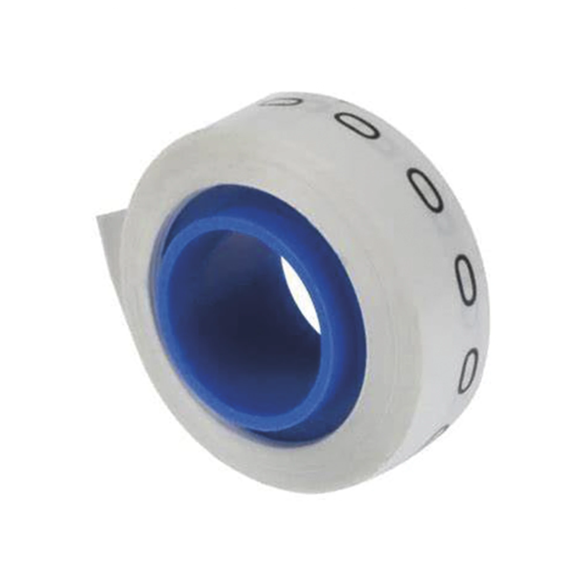 ROLLO DE ETIQUETAS MARCADORAS, PRE-IMPRESOS CON EL NÚMERO 0, DE 2.4 METROS, COLOR BLANCO-Ferreteria-PANDUIT-Bsai Seguridad & Controles