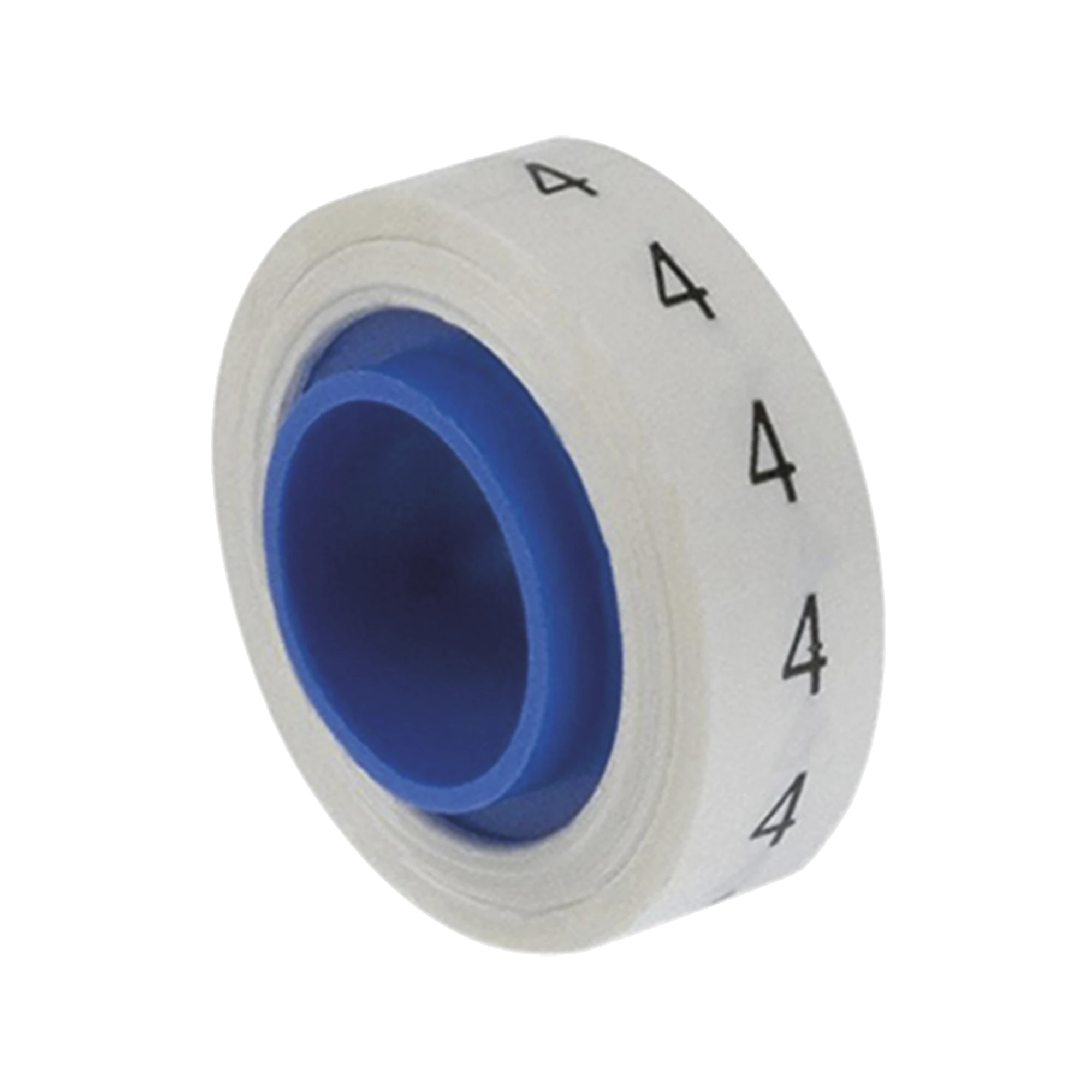 ROLLO DE ETIQUETAS MARCADORAS, PRE-IMPRESOS CON EL NÚMERO 4, DE 2.4 METROS, COLOR BLANCO-Ferreteria-PANDUIT-Bsai Seguridad & Controles
