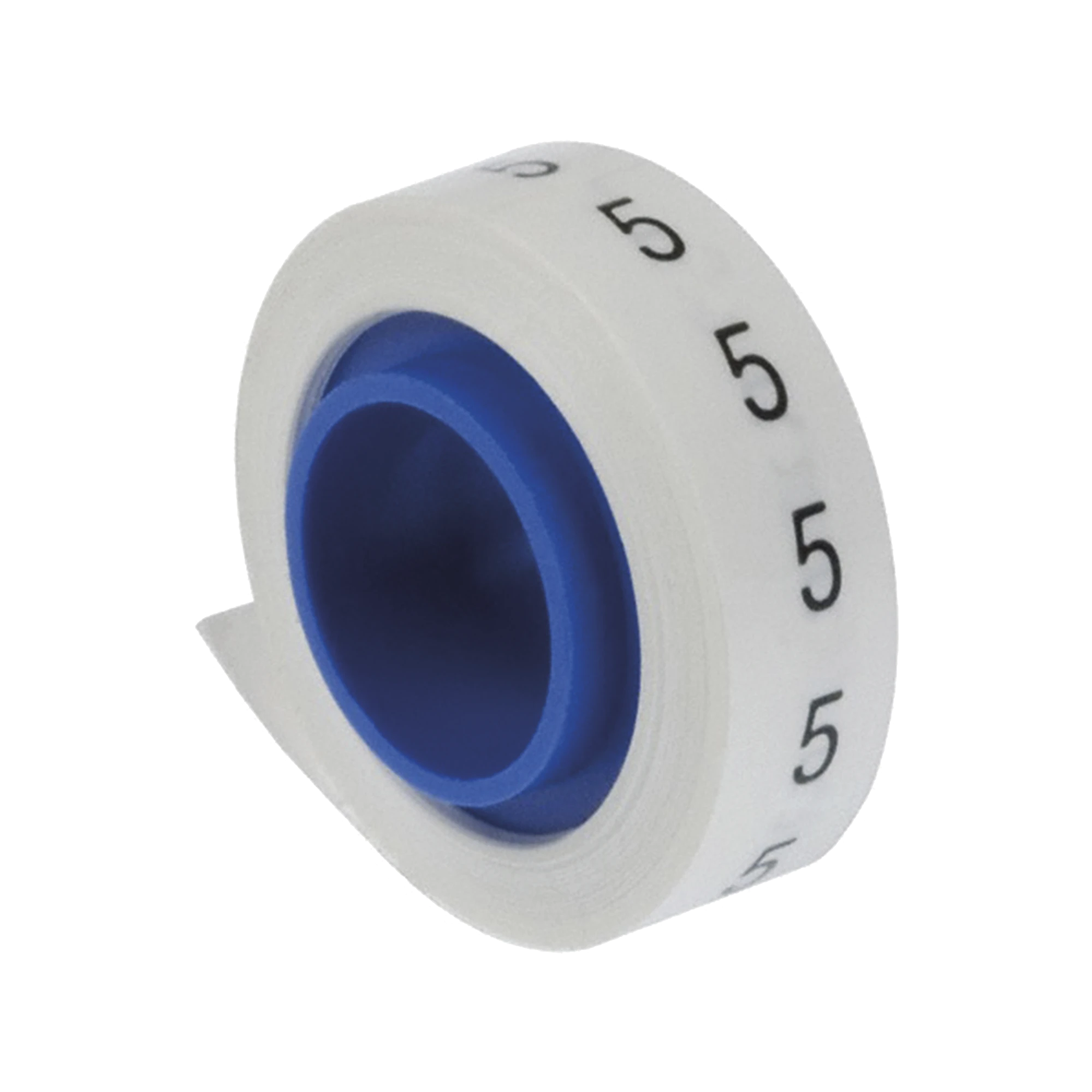 ROLLO DE ETIQUETAS MARCADORAS, PRE-IMPRESOS CON EL NÚMERO 5, DE 2.4 METROS, COLOR BLANCO-Ferreteria-PANDUIT-Bsai Seguridad & Controles