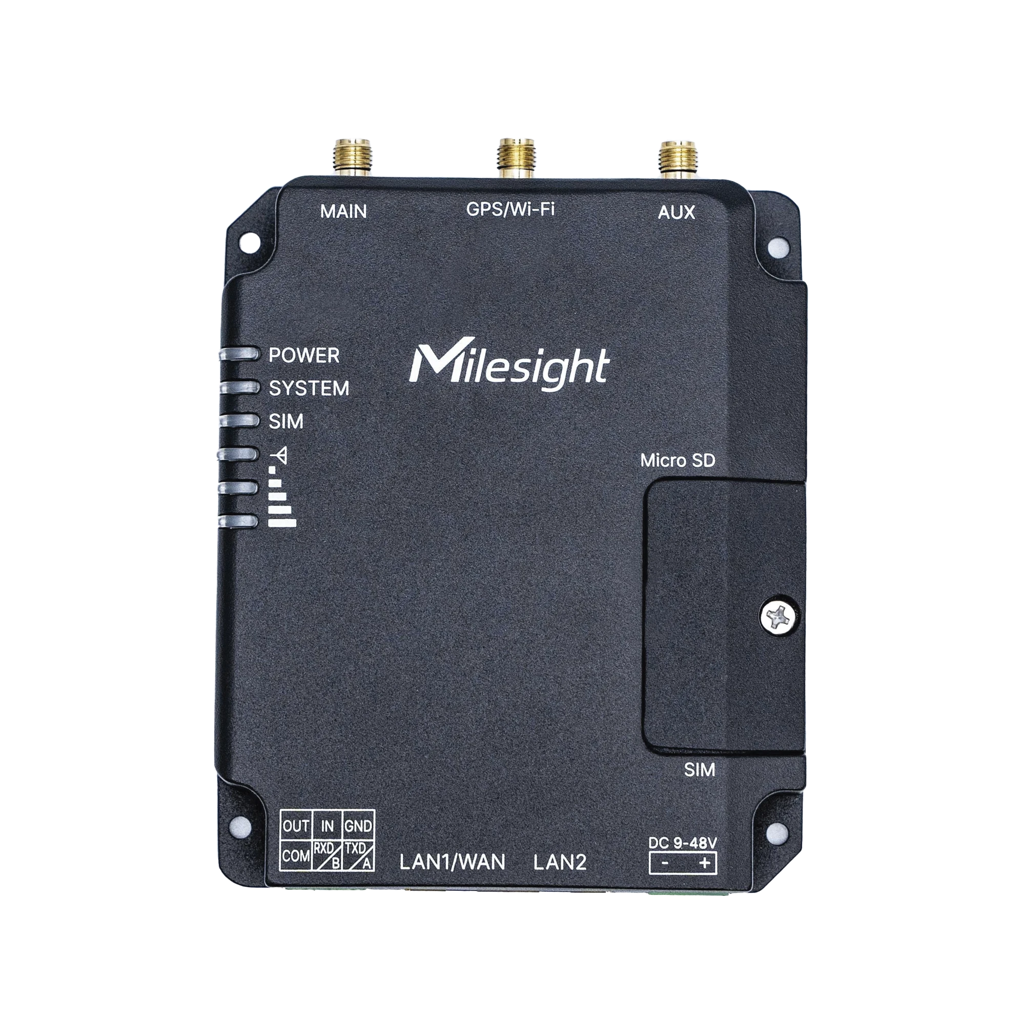 ROUTER 4G CON 2 PUERTOS ETHERNET, WI-FI-LoRa-MILESIGHT-Bsai Seguridad & Controles