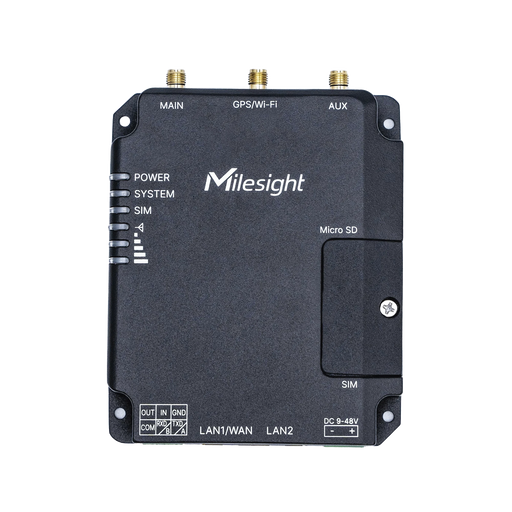 ROUTER 4G CON 2 PUERTOS ETHERNET, WI-FI-LoRa-MILESIGHT-UR32-L04AF-W-485-Bsai Seguridad & Controles