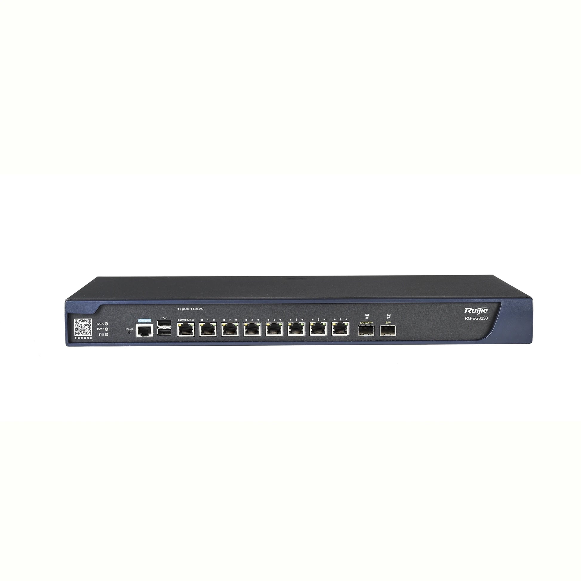 ROUTER ADMINISTRABLE CLOUD 8 PUERTOS GIGABIT, 1 PUERTO SFP Y 1 PUERTO SFP+, SOPORTA 6 WAN CONFIGURABLE, HASTA 1000 CLIENTES CON DESEMPEÑO DE 4GBPS ASIMÉTRICOS-Networking-RUIJIE-Bsai Seguridad & Controles