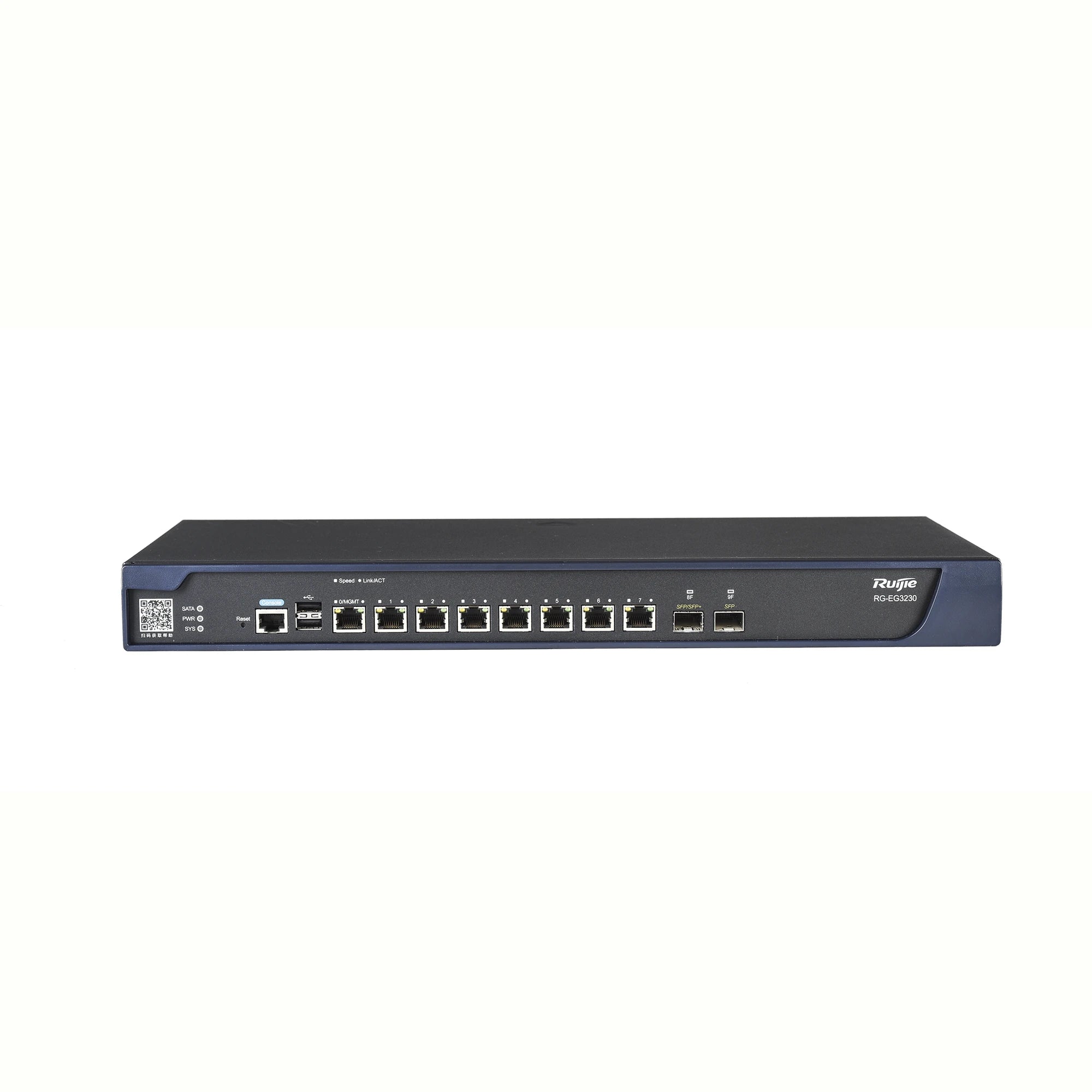 ROUTER ADMINISTRABLE CLOUD 8 PUERTOS GIGABIT, 1 PUERTO SFP Y 1 PUERTO SFP+, SOPORTA 6 WAN CONFIGURABLE, HASTA 1000 CLIENTES CON DESEMPEÑO DE 4GBPS ASIMÉTRICOS-Networking-RUIJIE-Bsai Seguridad & Controles